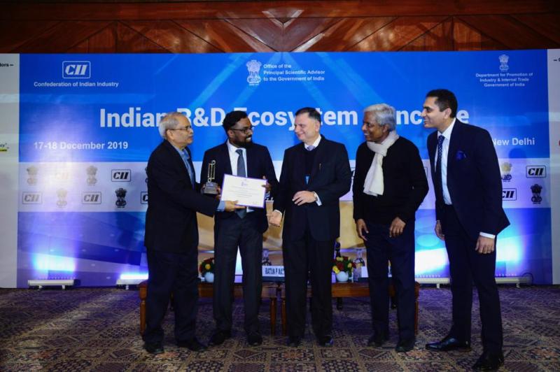CII R&D Ecosystem award ceremony in New Delhi December 2019